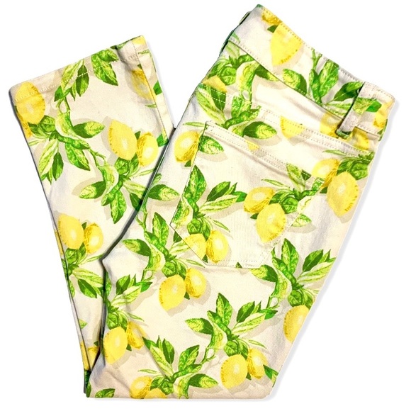 Talbots Pants - Talbots Lemon Crop Pants Signature Jeans 2 Petite